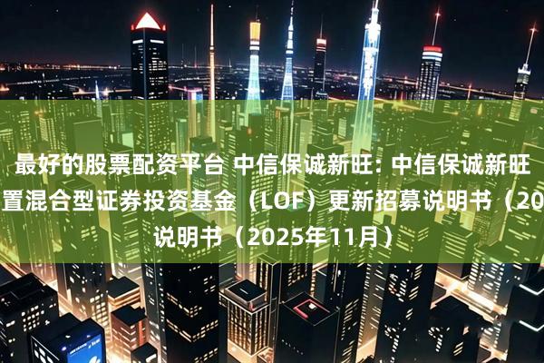 最好的股票配资平台 中信保诚新旺: 中信保诚新旺回报灵活配置混合型证券投资基金（LOF）更新招募说明书（2025年11月）